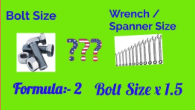 Learn to choose right Spanner/Wrench for any size Bolt | Bolt देखकर सही Spanner/Wrench चुनना सीखें! смотреть онлайн