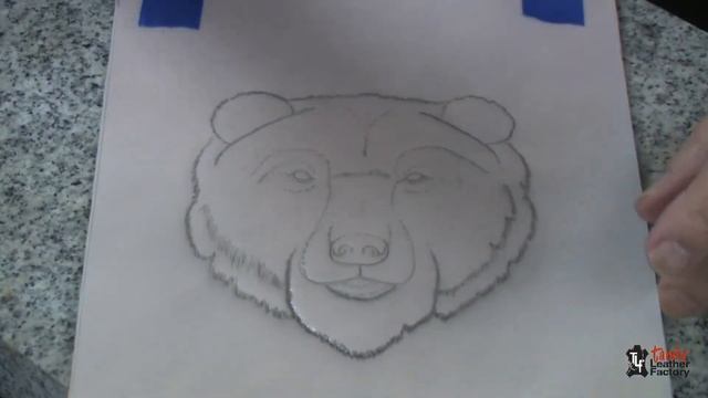 Резьба по коже Carving a Bear Head Part 1 смотреть онлайн