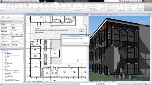 What’s New - Revit 2015 - Assembly Code Setting смотреть онлайн
