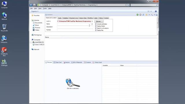 Enterprise PDM - SolidWorks - Anglais смотреть онлайн