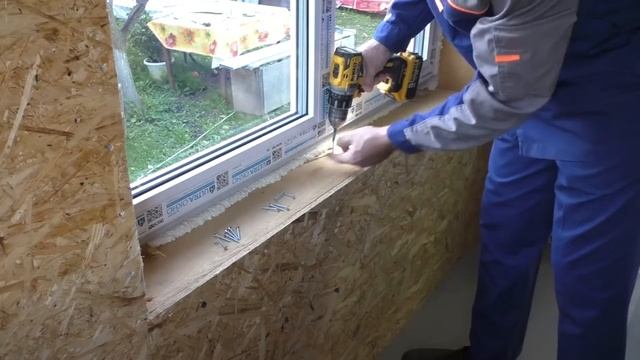 Установка подокоиника из ПВХ своими руками смотреть онлайн