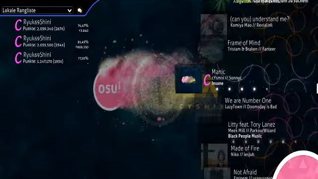 osu! Livestream 10/06/17 Huion H420 смотреть онлайн
