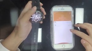 Video shows how the smartwatch FitCloudPro APP connects #colmi #smartwatch #fitcloudpro