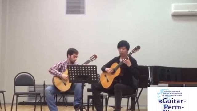 Ансамбль -Cesar Frank 《prelude》 /LIWEI и Тигран Тандилян compotetion to teacher 35 смотреть онлайн