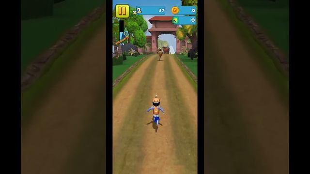 Little Krishna Run Game - FUN Run with Lord Krishna | Android/iOS Gameplay HD смотреть онлайн