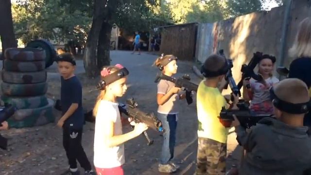 Лазерные бои на дне рождении Богдана. Днепр. смотреть онлайн