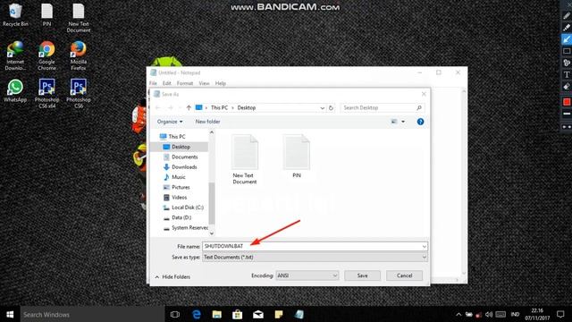 Cara mematikan PC atau Laptop scara otomatis dengan notepad смотреть онлайн