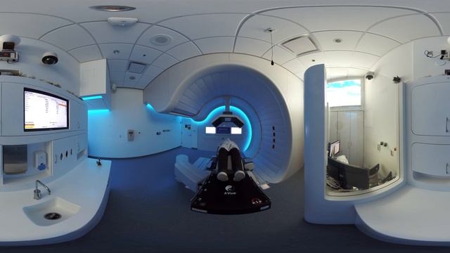 360° tour of a proton therapy center with ProteusONE смотреть онлайн