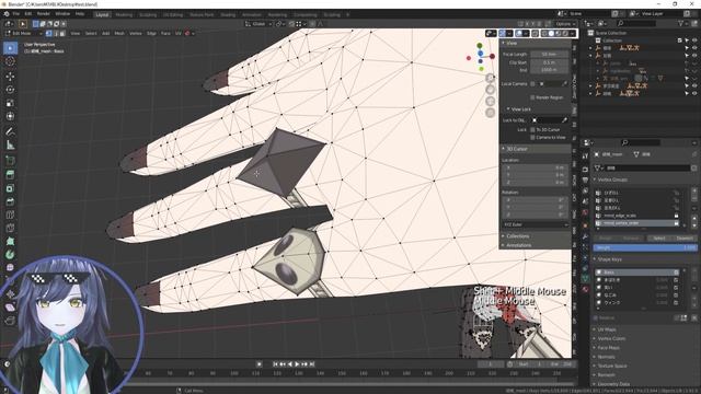 【3DCG】原神３Dモデル（MMD）を分析解説レビュー！#3 смотреть онлайн