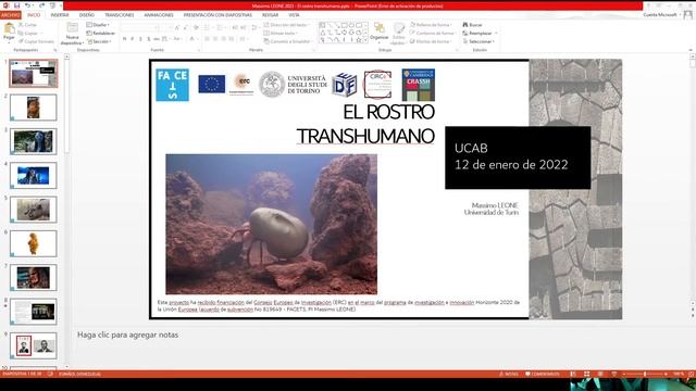 Coloquio Rostro Transhumano смотреть онлайн