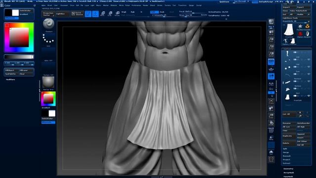 Dragon Ball Z - Broly 3D - Part 1 - Sculpting смотреть онлайн