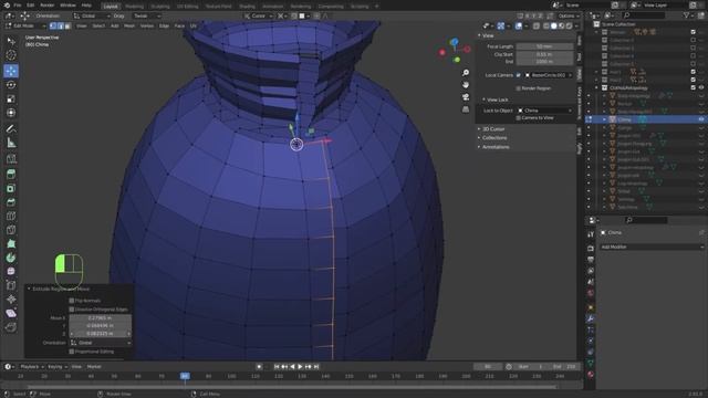 Blender Sculpting Gisaeng Jinhong part 3 Korean Dress - Hanbok смотреть онлайн