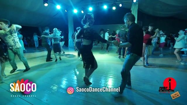 Vadim Meshkov And Natalya Sirenko Salsa Dancing In Malibu At The Third Front, Sun 05.08.2018 (SC)
