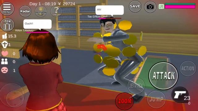 Sakura School Simulator - All Bosses (Boss Fight) 1080P 60 FPS