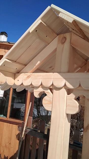 Декоративный колодец из дерева! смотреть онлайн