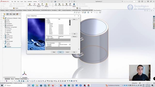 SOLIDWORKS Flow Simulation: Cup of Tea смотреть онлайн