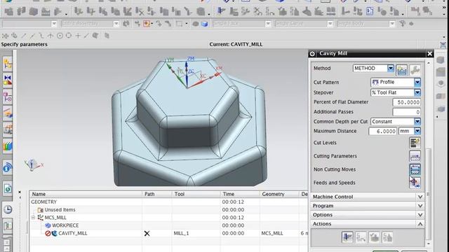 NX8.5 Manufacturing - Profile смотреть онлайн
