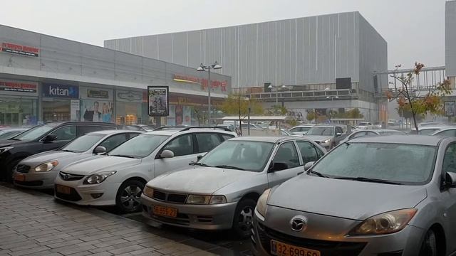 VLOG/Огроменный пончик. Купили новую одежду. Жуткий ливень!