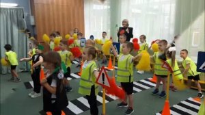 флешмоб по ПДД в детском саду