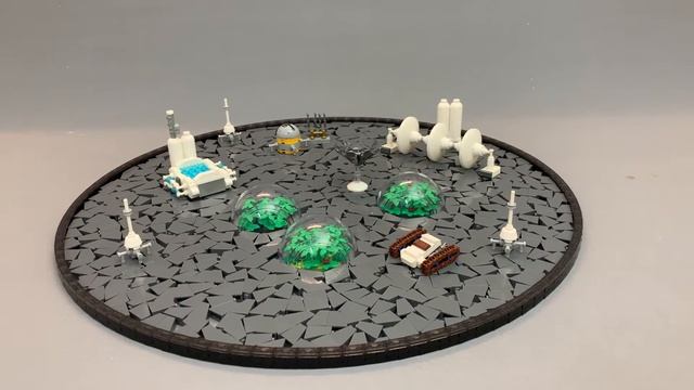 Lego Iron Forge Space Base Epsilon IV - By Andreas Lenander