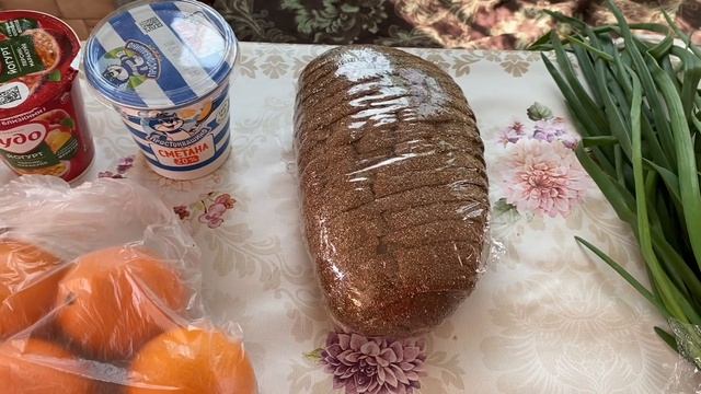Продуктовые покупки с ценами с Магнита и рынка🥖🥓🧀🥛🍊🍌