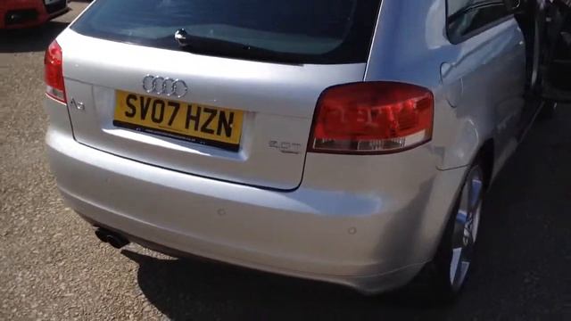 07 07 Audi A3 2.0T Quattro S Line 3-door смотреть онлайн
