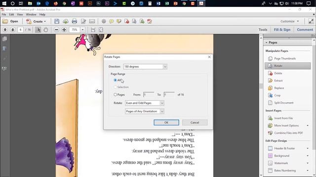 পিডিএফ ফাইল রোটেট করবেন যেভাবে || HOW TO ROTATE A PDF FILE AND SAVE IT PERMANENTLY смотреть онлайн