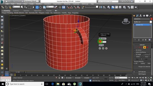 3ds max hinge from edge tutorial смотреть онлайн