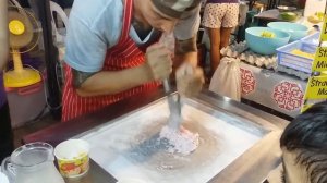 Тайское мороженое. Пхукет phuket. как делают мороженое в Тайланде