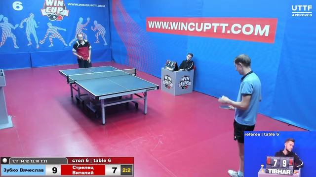 Зубко 3-2 Стрелец / Бойчук 3-1 Лосев Восток 9 WINCUP 06.09.2021 Прямой эфир. Зал 6 смотреть онлайн