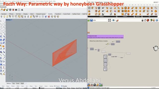 Different Ways to define Window and walls in honeybee.(Second Part) смотреть онлайн