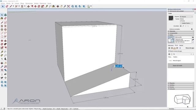 05 CURSO GRATIS DE SKETCHUP 2021 - VRAY 5 (HERRAMIENTAS de MEDICION) смотреть онлайн
