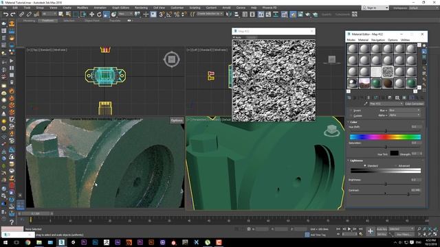 3ds max tutorial : Creating advanced 3d materials for photorealistic results смотреть онлайн