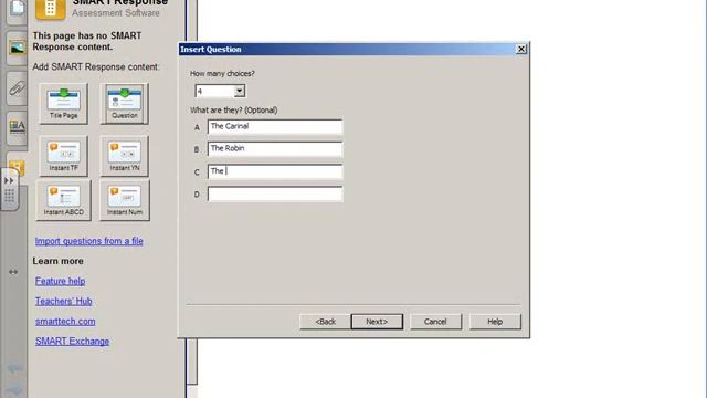 Smart Notebook Adding Questions смотреть онлайн
