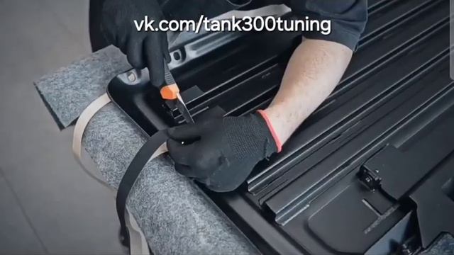 Обзор на аксессуары для Tank300.  Накладка на боковое окно Topfire #TANK300