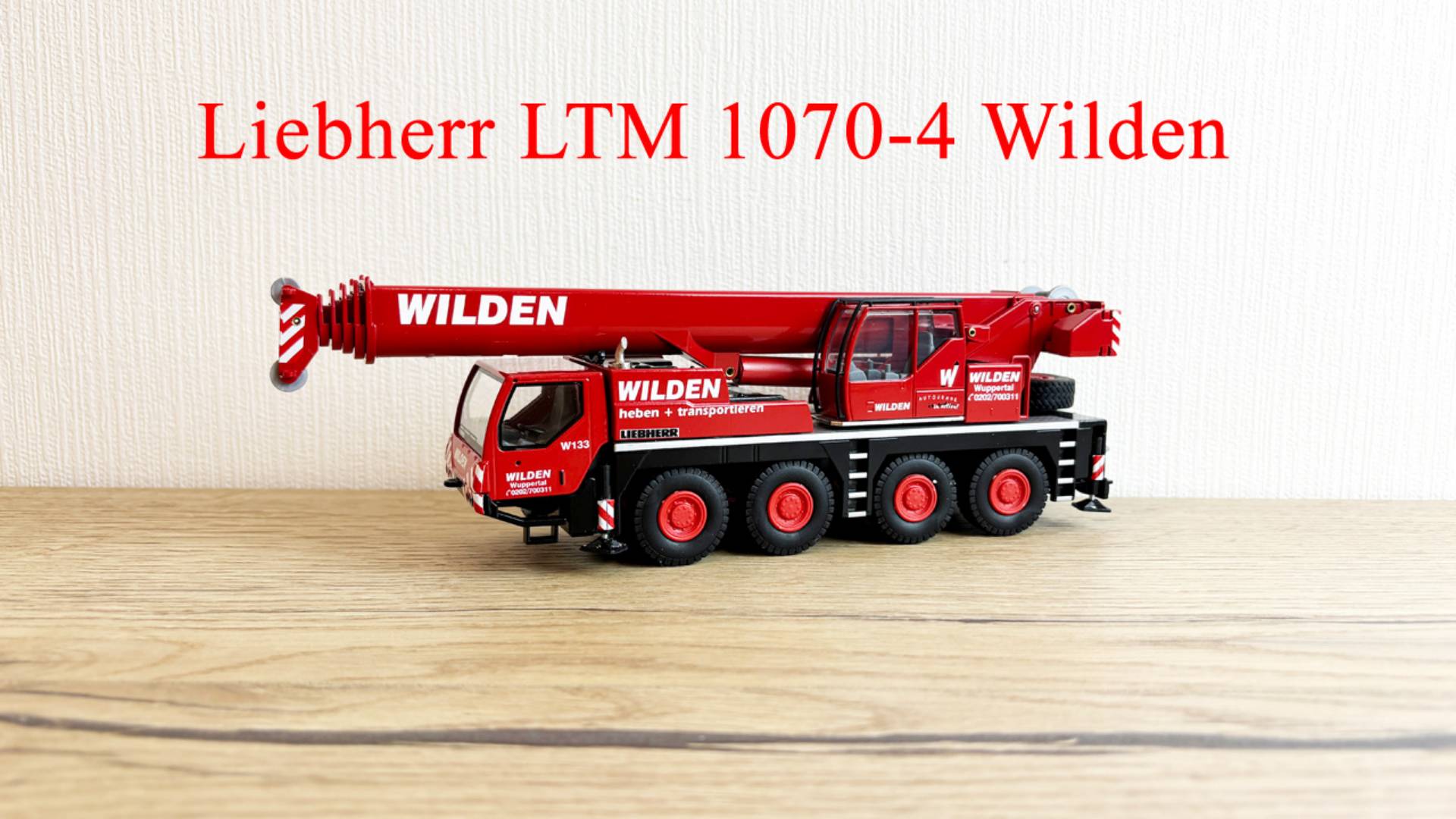 Мобильный кран Liebherr LTM 1070-4 Wilden
