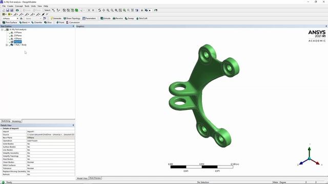 Import Geometry In Ansys | Tutorial For Beginners