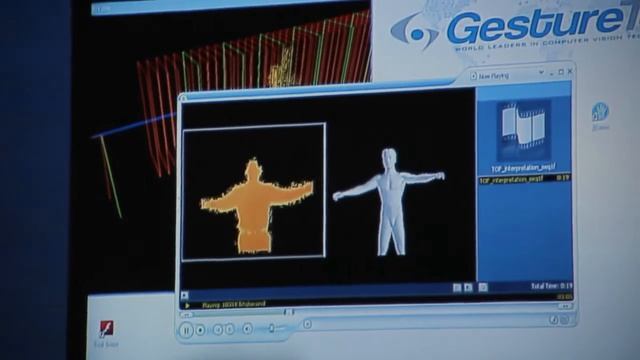 Intel Gesture and 3D Camera Demo at IDF 2010 смотреть онлайн