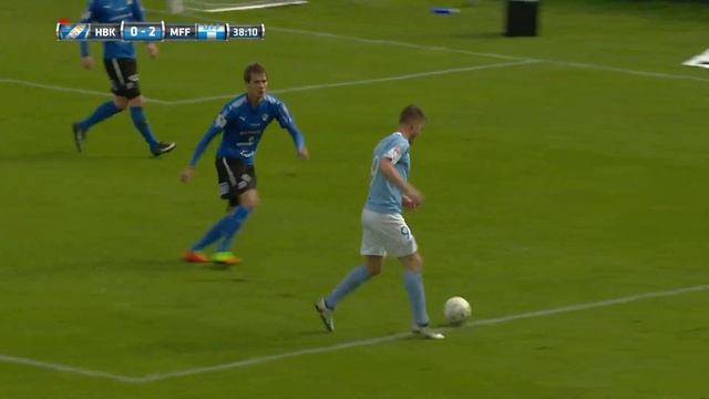 Cibicki's outrageous bicycle kick for Malmo FF смотреть онлайн