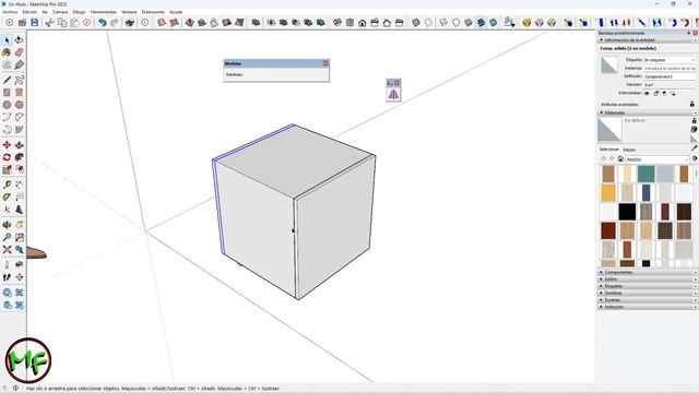 Tutorial Sketchup 2023 - Como hacer Copias Espejo смотреть онлайн
