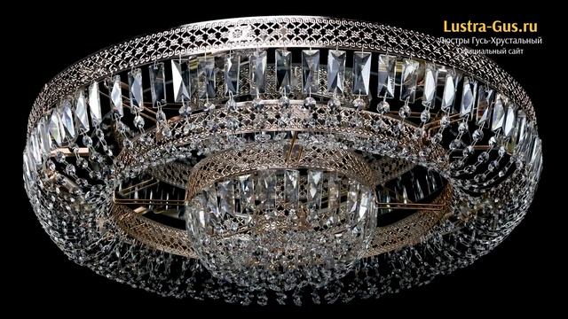Хрустальная люстра «Венеция двойное кольцо №8» - Гусь-Хрустальный завод смотреть онлайн