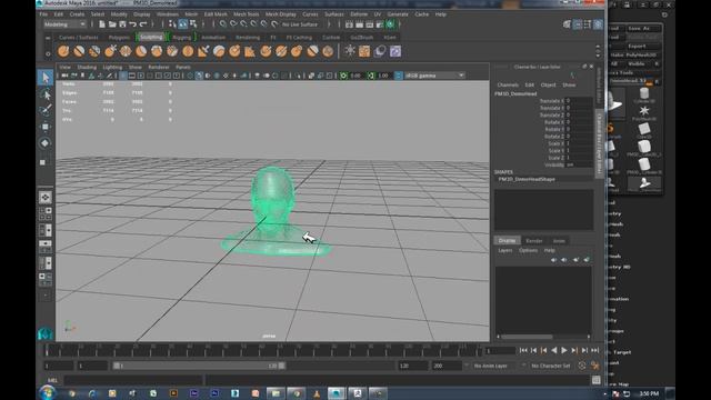 zbrush sculpting tutorial for beginners | how to use Goz in zbrush смотреть онлайн