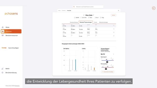 Echosens Cloud, die digitale Plattform, die Sie in Ihrer Arbeit wirklich unterstützt FibroScan® GO смотреть онлайн