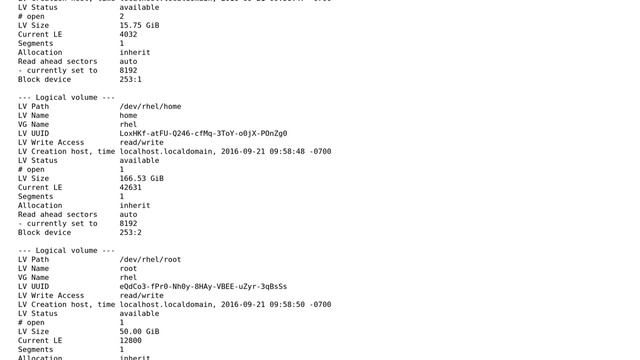 Unix & Linux: Re-partition a LVM partitionin that has /home mount on it смотреть онлайн