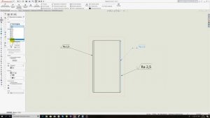 Solidworks. Урок 16.3 Несколько нюансов о ШЕРОХОВАТОСТИ по ГОСТ ЕСКД - создание чертежа