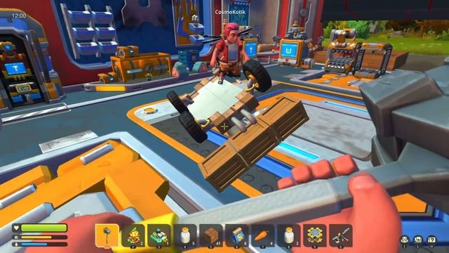 👩 БАБКА С ВНУЧКОМ ЗАЩИЩАТ ОГОРОД 👨🦳 МУЛЬТИК в Scrap Mechanic 🔨 СКРАП МЕХАНИК 🔔 смотреть онлайн