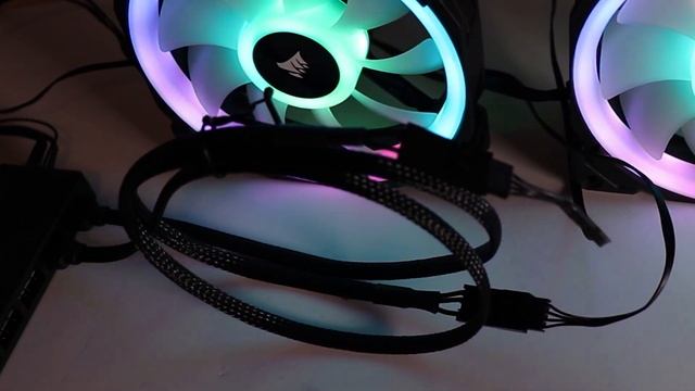 ADAPT 4 PIN Corsair FANS to 3 pin ARGB - 3 Ways to use Corsair FAN RGB without a Corsair Controller смотреть онлайн