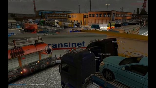 ETS 2 - Multplayer - Server EU#1 "Busy Port" смотреть онлайн