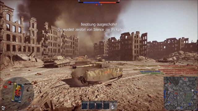 War Thunder - Pz.VI B Tiger II (P), Bfw.Jagdpanther, Pz.VI Tiger E смотреть онлайн
