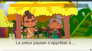 Реальный Французский по мультфильмам. Сказки Люпина. Храбрый крестьянин. Le Preux Paysan